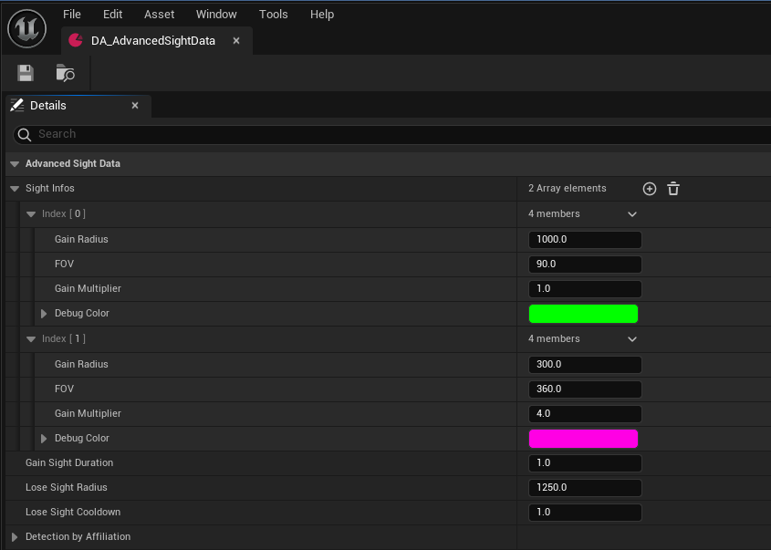 Data Asset Configured
