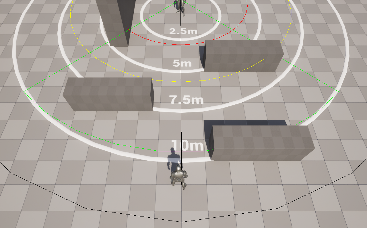 Not perceived debug visualization
